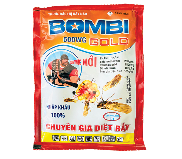 Thuốc trừ rầy Bombi Gold 500WP