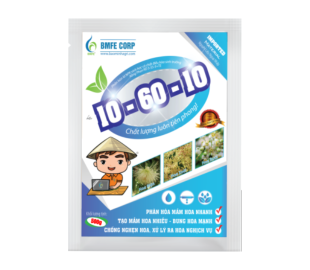 Phân bón lá 10-60-10 – XỬ LÝ HOA MẠNH, KÍCH RA HOA ĐỒNG LOẠT