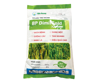 Thuốc trừ bệnh BP Dimilgold 720WP SẠCH BỆNH - XANH CÂY